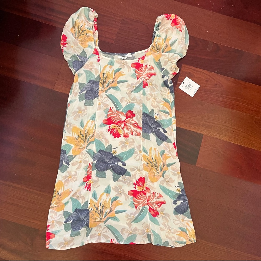 NWT O’Neill “Amalina” Hawaiian Floral Dress, XS